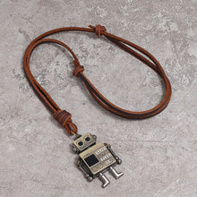 Load image into Gallery viewer, European and American Fashion Jewelry Simple Hands and Feet Movable Robot Pendant Necklace Cross-Border E-Commerce Supply Accessories