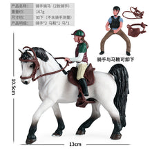 Load image into Gallery viewer, Micro Landscape Scene Decoration Horse Farm Toy Cattle Shed Farm Animal Model Toys Simulation Fence Accessories Animal Sand Table Toy