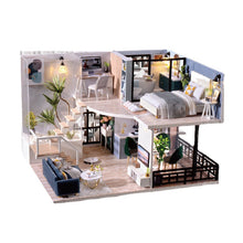 Load image into Gallery viewer, Diydollhouse Miniature with Furniture, Model Attic Gift Toys