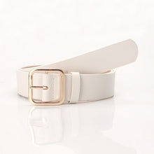 Load image into Gallery viewer, Retro Simple All-Match Square Buckle PU Leather Popular Belt for Women