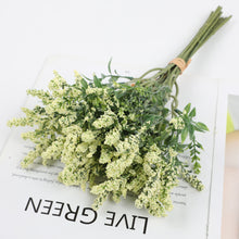 Load image into Gallery viewer, 12pcs/Set Simulation Bridal Bouquet Wedding Bouquet Hydrangea Fake Flower Furnishings Decorative Simulation Flower