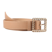 Load image into Gallery viewer, Hollow Square Buckle Decorative Belt Student All-Match Trouser Belt Women's Fashion Belt