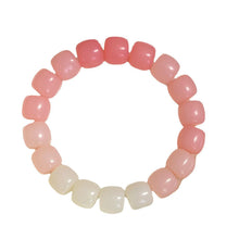 Load image into Gallery viewer, Bracelet Buddha Beads Ice Transparent White Jade Color Pliable Temperament Gradient Color Hand Toy Female Couple Men Whole Children's Bracelet