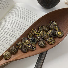 Load image into Gallery viewer, 5pcs/Set Clothing Accessories Decorative Buckle Metal Buttons Winter Coat Buttons