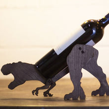 Load image into Gallery viewer, 3PCs Wooden Wine Rack Creative Personalized Wooden Home Decoration Products Assembled Tyrannosaurus Rex Wine Rack Decoration