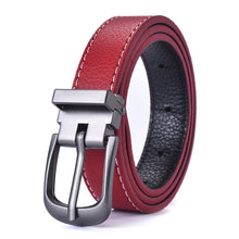 Load image into Gallery viewer, Simple Black Thin Belt Korean Retro Pin Buckle Jeans Strap Student