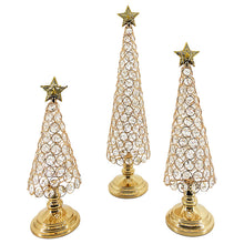 Load image into Gallery viewer, LED Christmas Tree Modeling Crystal Lamp Home Decorations and Accessories Crafts