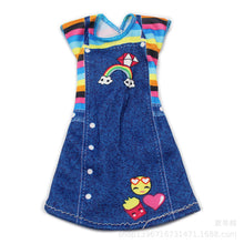 Load image into Gallery viewer, 30cm doll dress up clothes multi one-piece suits clothes dress dresses skirts