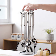 Load image into Gallery viewer, Household Kitchenware Full Set of Stainless Steel Spatula Set Spatula/Spoon Colander Cooking Cookware