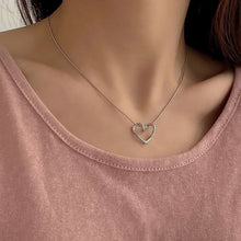 Load image into Gallery viewer, Titanium Steel Double-Layer Necklace Women's All-Matching Graceful Sweater Chain Design Sense Advanced Clavicle Chain