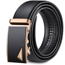Load image into Gallery viewer, Men's Leather Belt Soft Leather Automatic Buckle Casual All-Matching Jeans Belt Men's Belt Belt
