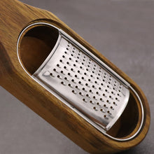 Load image into Gallery viewer, Stainless Steel Cheese Grater Wooden Grater Cheese Grater Silk Box Grater Kitchen Tools Shredding Machine Cheese Tools