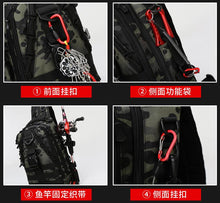 Load image into Gallery viewer, Sport Outdoor Swagger Bag Polyamides and Nylon Backpack for Travelling for men