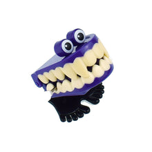 Load image into Gallery viewer, 1PCs Clockwork Winding Top Hat Jumping Teeth Winding Jumping Beauty Toy Halloween Christmas Gift