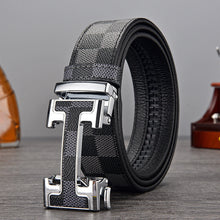 Load image into Gallery viewer, High-End Business Casual Men Automatic Buckle Belt All-Match Men's Pant Belt