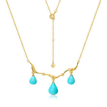 Load image into Gallery viewer, Women's Necklace Lily Style 925 Silver Plating Choker Gift for Girls