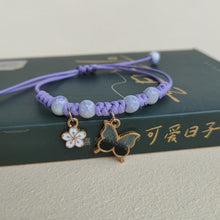 Load image into Gallery viewer, New Korean Style Simple Flower Bracelet Female Student Girlfriend Gifts Woven Hand Jewelry