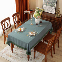 Load image into Gallery viewer, Solid Color Tablecloth American Western-Style Dining Table Fabric Rectangular Desk Cloth Nordic Solid Color Tablecloth Coffee Table Cloth