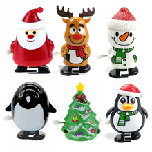 Load image into Gallery viewer, Christmas Clockwork Suit Toy Holiday Gift Movable Santa Claus Toy Suit