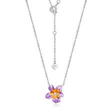 Load image into Gallery viewer, Women's Necklace Violet 925 Silver Purple Gradient Choker Gift for Girls