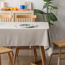 Load image into Gallery viewer, Tablecloth Pure Color Fresh Animation Lining Tablecloth Simple Rectangular Table Cloth