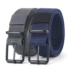 Load image into Gallery viewer, Canvas Belt Unisex Belt Student Youth Military Training 18-Hole Outdoor Jeans Strap