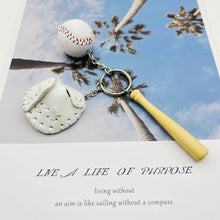 Load image into Gallery viewer, Mini Baseball Keychain Pendant Gift