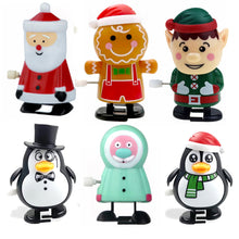 Load image into Gallery viewer, Christmas Clockwork Suit Toy Holiday Gift Movable Santa Claus Toy Suit