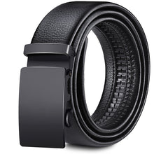 Load image into Gallery viewer, Men's Leather Belt Soft Leather Automatic Buckle Casual All-Matching Jeans Belt Men's Belt Belt