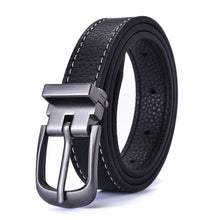 Load image into Gallery viewer, Simple Black Thin Belt Korean Retro Pin Buckle Jeans Strap Student