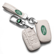 Load image into Gallery viewer, Leather Car Key Sleeve For Land Rover Evoque Discovery Velar Guard Car