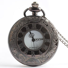 Load image into Gallery viewer, Quartz Watch Pocket Watch Hollow out Pocket Watch Classic Retro Necklace Pocket Watch
