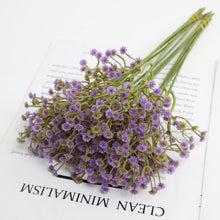 Load image into Gallery viewer, 6pcs/Set Starry Artificial Flower Simulation Bridal Bouquet Wedding Props Home Artificial Flower Arrangement Decorative Flowers