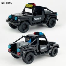 Load image into Gallery viewer, Building Block Toy Package Police Car Pickup Truck Children's Birthday Gifts