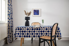 Load image into Gallery viewer, INS Style Cotton Linen Tablecloth Ethnic Style Bohemian Black and White Printed Dining Room Table Cloth Book Tablecloth