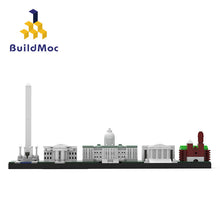 Load image into Gallery viewer, MOC-50791 Street View Architecture Washington DC Skyline Building Blocks Ornaments Children's Toys Assembling Building Blocks