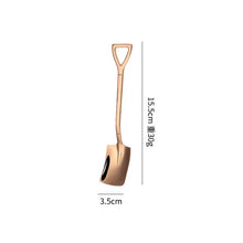 Load image into Gallery viewer, Stainless Steel Shovel Spoon Watermelon Shovel Dessert Spoon Ice-Cream Spoon Creative Shovel