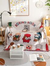 Load image into Gallery viewer, Boring Book Single Sofa Cover Sofa Cover Cloth Tablecloth Multifunctional Blanket