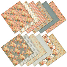 Load image into Gallery viewer, 12 Sheets/Pack New Material Paper Hand Account Decorative Paper DIY Pattern Background Paper Floral Pattern Card Paper