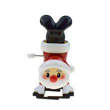 Load image into Gallery viewer, 1PCs Cute Clockwork Santa Claus Toy Shaking Head Walking Winding Santa Snowman Holiday Decoration