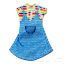 Load image into Gallery viewer, 30cm doll dress up clothes multi one-piece suits clothes dress dresses skirts