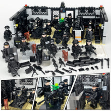 Load image into Gallery viewer, 1602A Special Police Training Hall People Package Building Blocks Toys Children's Assembled Small Particles Accessory Bag