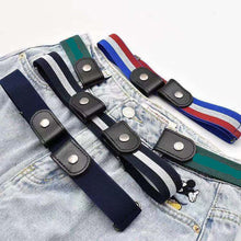 Load image into Gallery viewer, Pant Belt Seamless Lazy Belt Versatile Elastic Jeans Belt Decoration