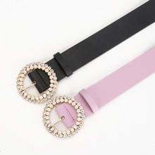 Load image into Gallery viewer, Pearl Alloy Buckle Intellectual Atmosphere Color Multi-Choice Decorative Dress Belt