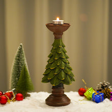 Load image into Gallery viewer, Christmas Tree Candlestick Home Restaurant Counter Desktop Holiday Atmosphere Decorations Candle Tray Ornaments