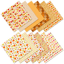 Load image into Gallery viewer, 12 Sheets/Pack Small Floral Cute Style 6-Inch Hand Account Cut Sticker Album Material This Pumpkin Thanksgiving Background Paper