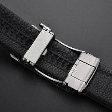 Load image into Gallery viewer, Starry Sky Automatic Buckle Belt Men's Leather Business Casual Pants Belt