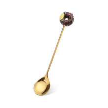 Load image into Gallery viewer, Small Spoon Dessert Fork Donut Spoon Lollipop Macaron Spoon Small Spoon Mouse Head