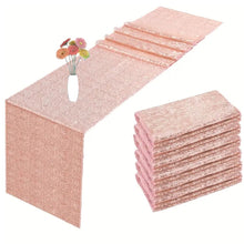Load image into Gallery viewer, 30 * 275cm Sequin Table Flag Wedding Wedding Birthday Christmas Party Party Tablecloth Decoration Table Runner