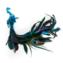 Load image into Gallery viewer, New Christmas Decorations Christmas Tree Pendant Simulation Long Tail Blue Peacock Ornaments